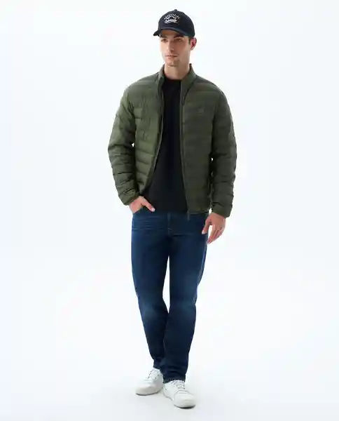 Chaqueta Hombre Verde Talla S 820e000 Americanino