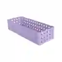 Organizador Plástico Apilable Serie Púrpura Miniso