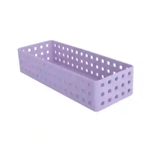 Organizador Plástico Apilable Serie Púrpura Miniso