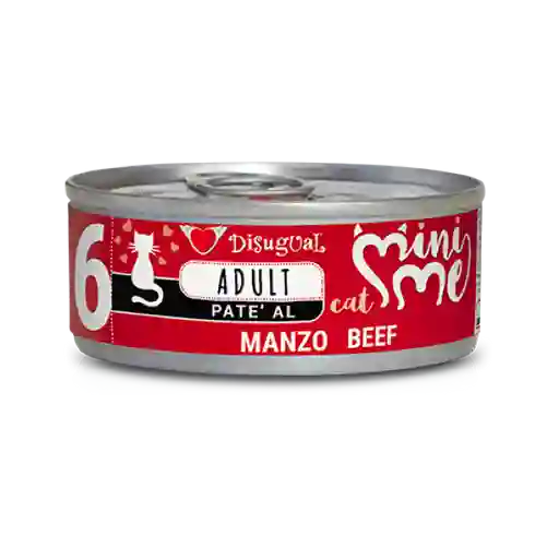 Disugual Alimento Para Gato Carne Cat Mini me N°6