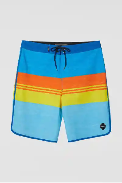 ONeill Short de Baño Four Square Stretch Am Azul Talla 34