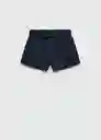 Short Cata Navy Talla 10 Niñas Mango