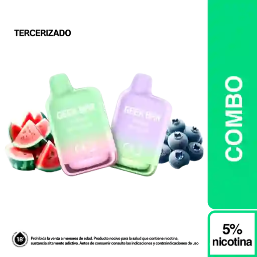 Combo Meloso Mini Watermelon Ice + Meloso Mini Blueberry Ice