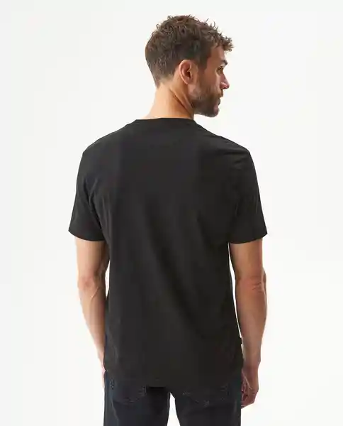Camiseta Graphic Trd Mrk Negro Sombrío Ultraoscuro L Chevignon