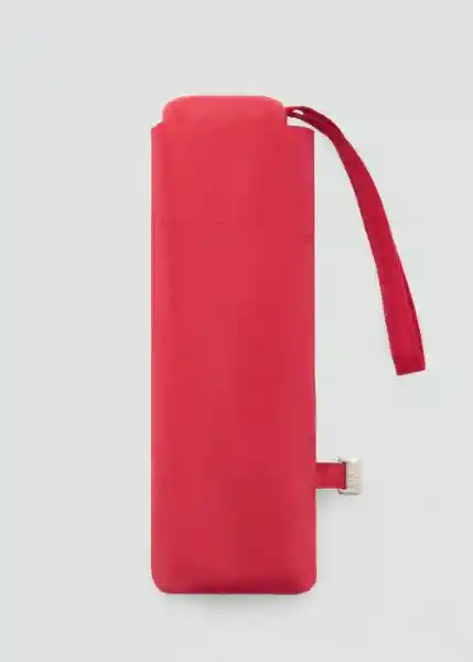 Paraguas Mini Rojo Talla 99 Mujer Mango