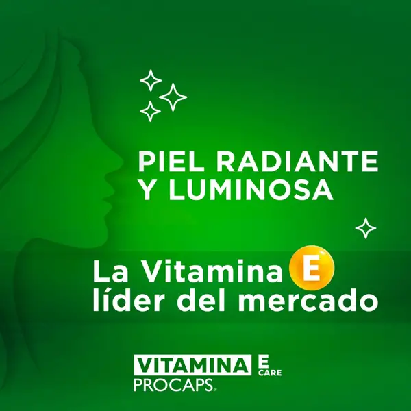 Vitamina E Procaps400 U.I. En Capsulas Blandas