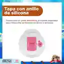 Vaso Acero Con Pitillo Rosa Serie Clásica One Piece Rosa Miniso