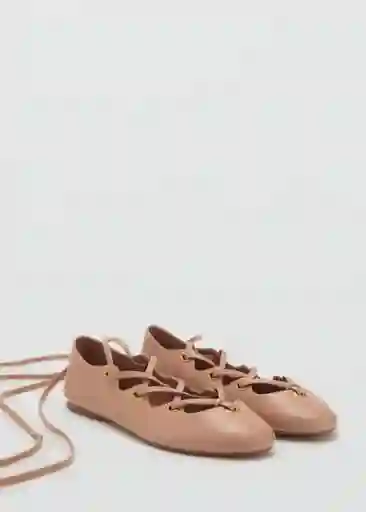 Zapatos Ohio1 Nude Talla 37 Mujer Mango