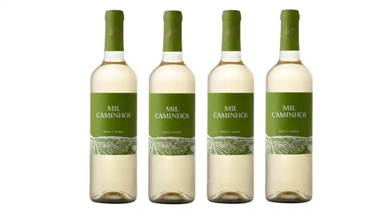 Vino Blanco Mil Caminhos Arinto Fernao Pires 750 Ml Combo X4