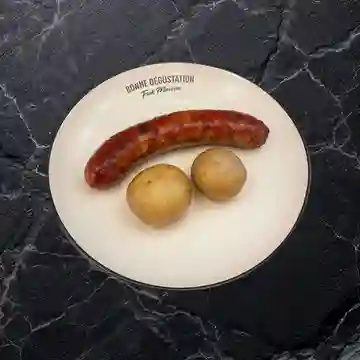 Chorizo con Papa Salada