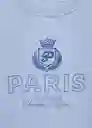Buzo Sudadera Paris Celeste Talla 10 Niña Mango