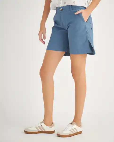 Bermuda Short Azul Mezclilla Medio Talla 12 159F000 Esprit