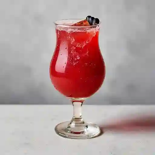 Soda de frutos rojos