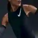 Nike Camiseta Manga Sisa Para Correr de Mujer Negro Talla XS