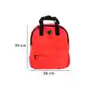 Mochila de Moda Pioneer Rojo Miniso