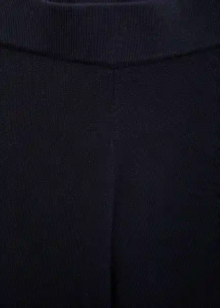 Pantalón Almibi Navy Talla M Mujer Mango
