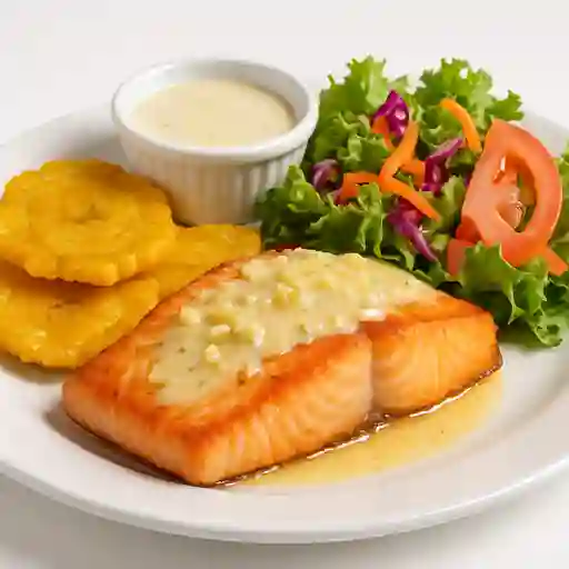 Salmon Al Ajillo
