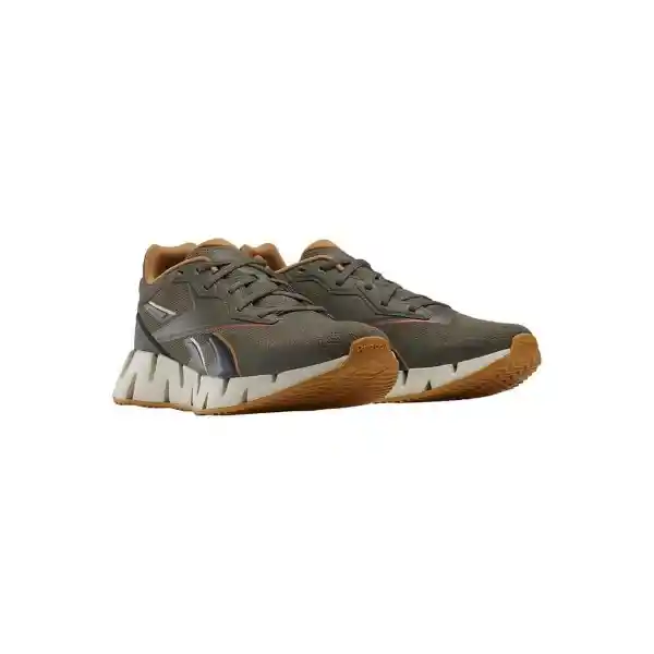 Reebok Zapatos Zig Dynamica 4 Unisex Cafe Talla 9.5 100033393