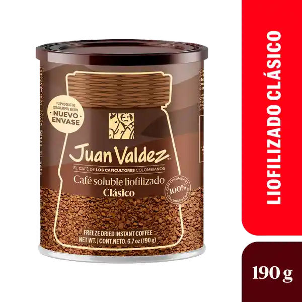 Juan Valdez Café Liofilizado Clásico