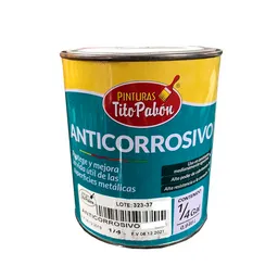 Pinturas Tito Pabón Anticorrosivo Blanco 946.35 mL