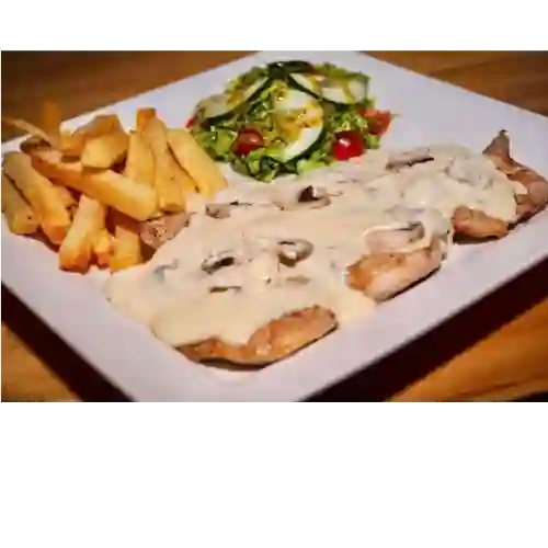 Pechuga de Pollo Champiñones