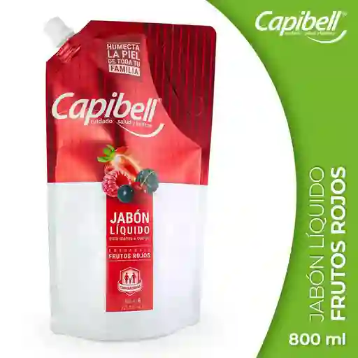 Capibell Jabón Líquido Aroma a Frutos Rojos