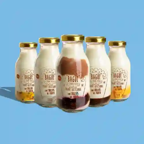 Yogurt Artesanal con Trozos de Fruta