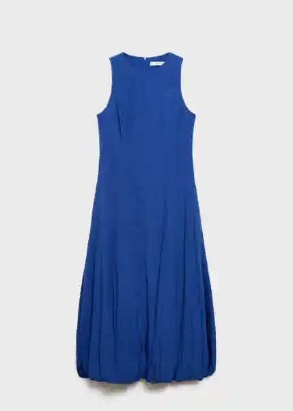 Vestido Pumpkin Azul Talla XS Mujer Mango