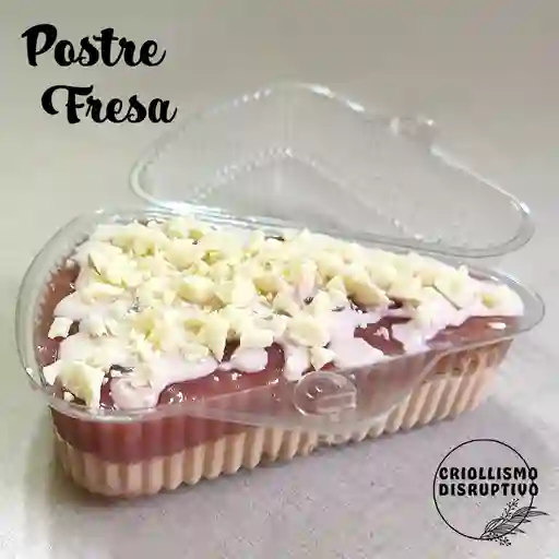 Postre de Fresa