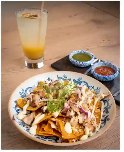 Chilaquiles de Pollo.