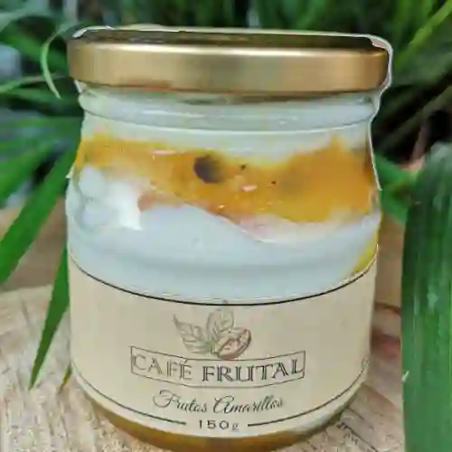 Postre Artesanal de Frutos Amarillos