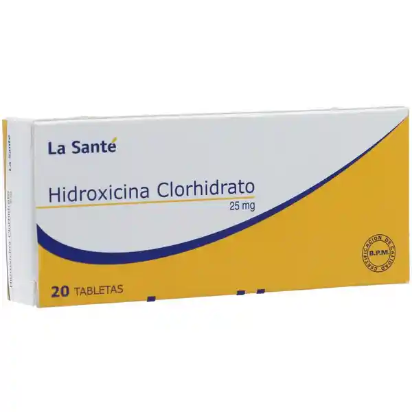 La Santé Hidroxicina Clorhidrato (25 mg)