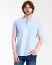 Camisa Polo Azul Cielo Talla L Rifle190e000