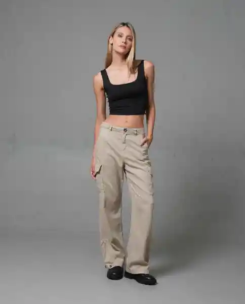 Camiseta Mujer Negro M 202G009_NEG194004 Rifle