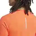 Adidas Camiseta Gym+ Tee Para Hombre Naranja Ref: IW8373