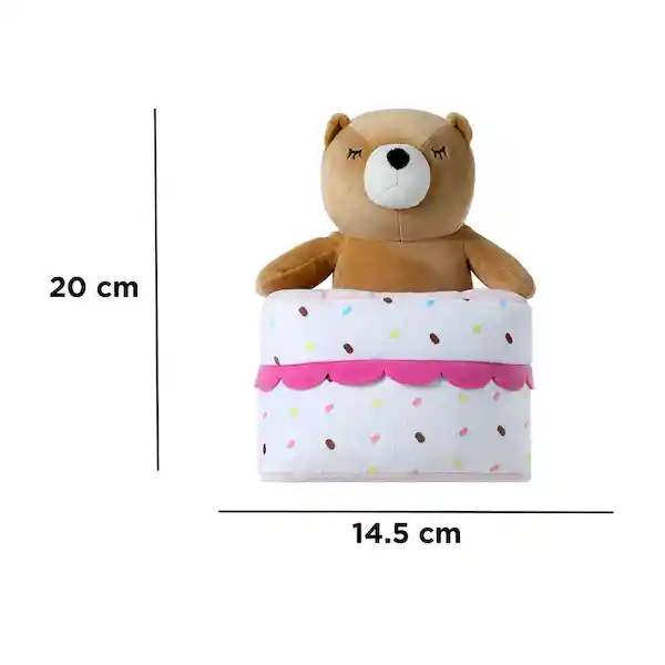 Miniso Peluche de Oso Polar Mini Cake