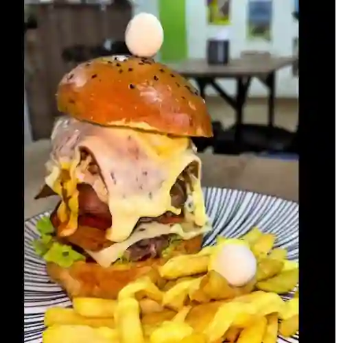 Hamburguesa de la Casa