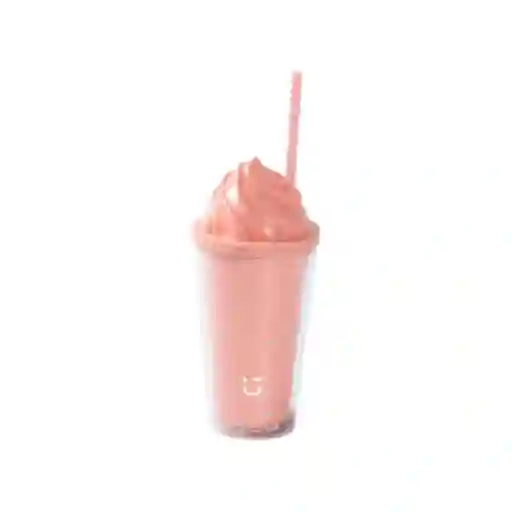 Vaso Plástico Con Pitillo de Serie Naranja Miniso
