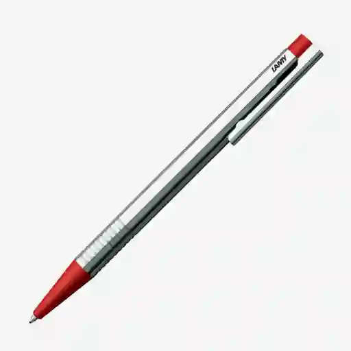 Lamy Bolígrafo Logo Acero Rojo