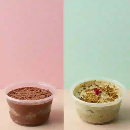 Combo pistacho + chocolate 12oz