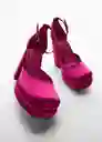 Zapatos Lua1 Fucsia Talla 35 Mujer Mango