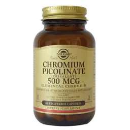 SOLGAR Chromicum Picolinate Suplemento Dietario (500 Mcg)