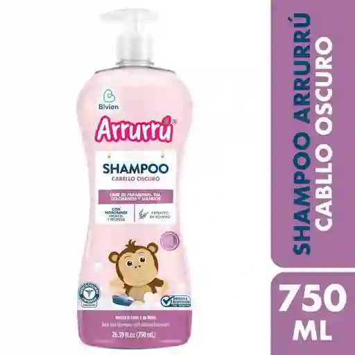 Arrurrú Shampoo Bebe Cabello Oscuro