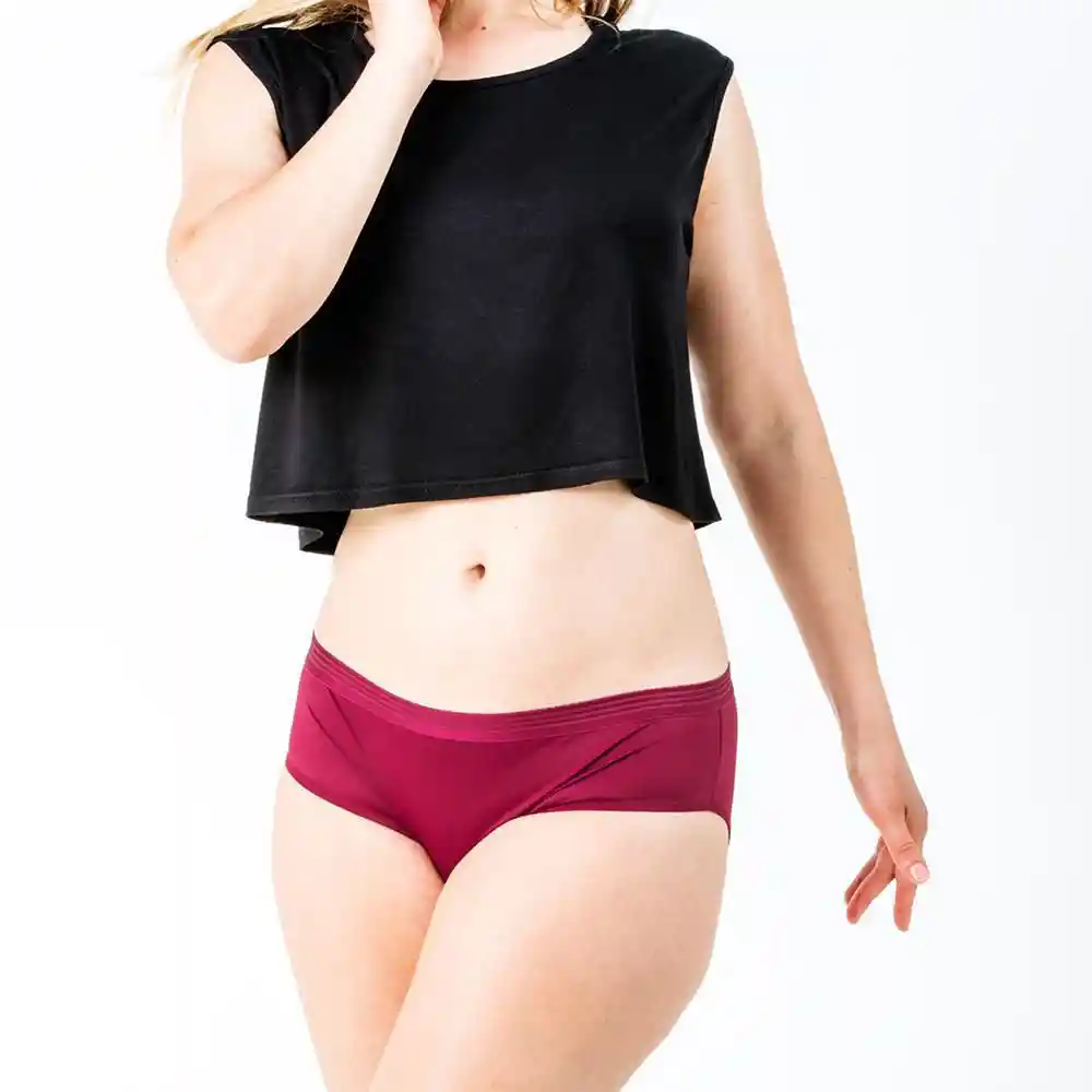 Nosotras Panty Bikini Burgundy Talla Xl