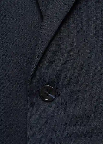 Blazer Americana Milan Navy Talla 50 Hombre Mango