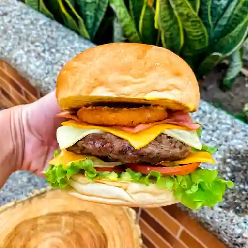 Cheese Burger + Papa a la Francesa