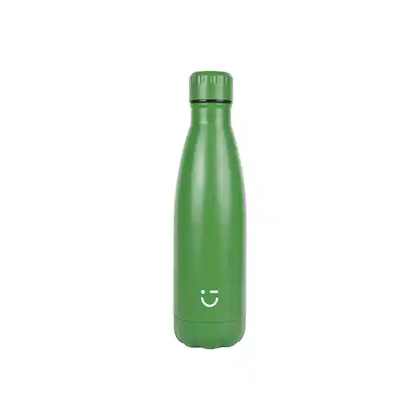 Termo Botella Color Verde Miniso