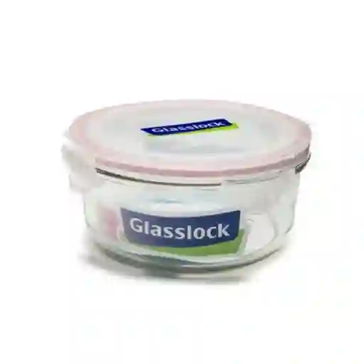 Glasslock Recipiente Refractario Redondo Con Tapa 950 mL