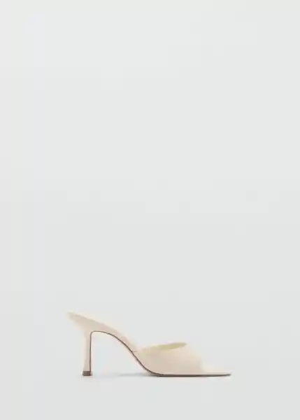 Sandalias Pepyw Blanco Talla 39 Mujer Mango