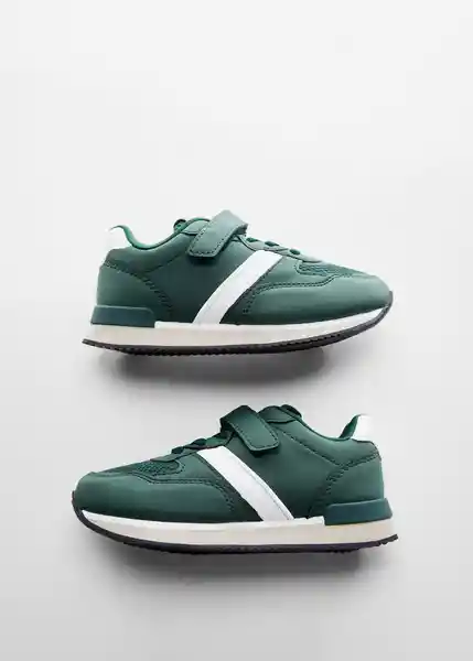 Zapatos Deportiva Airagb Verde Talla 25 Niños Mango